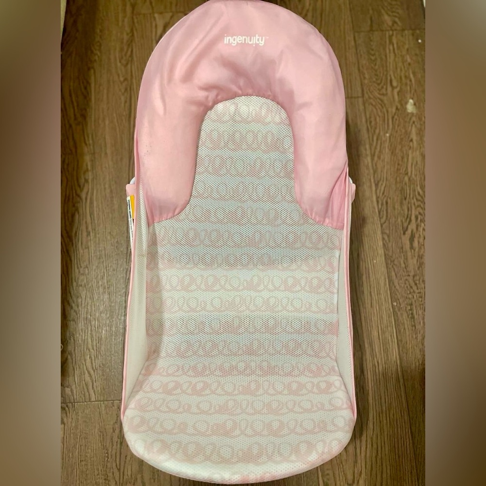 Ingenuity Pink Baby Bath Support